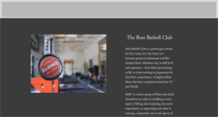 Desktop Screenshot of bossbarbell.com